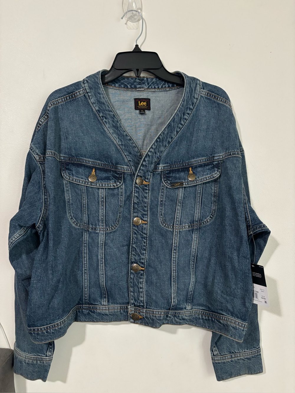 Lee Women’s Denim Jacket Size XL